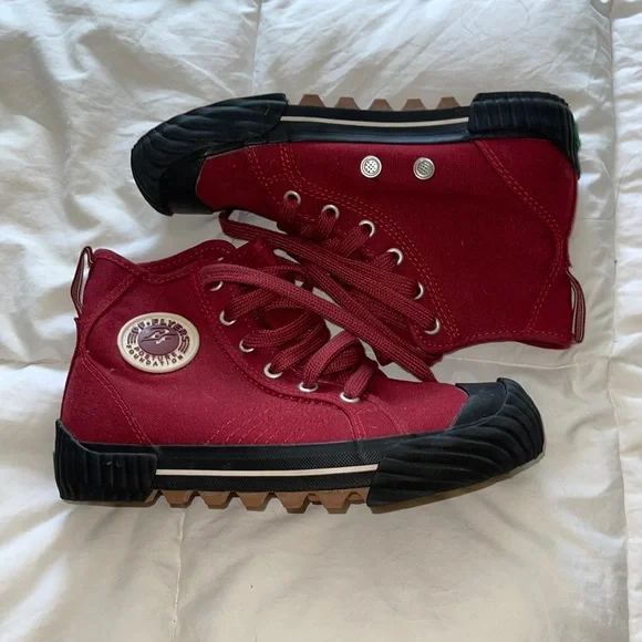 Flyers Shoes Red High Top Pf Flyers Poshmark